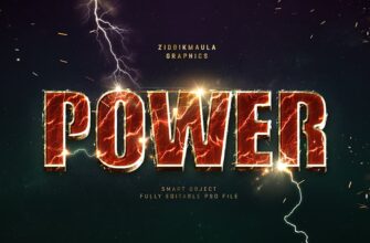 Power Text Effect 1