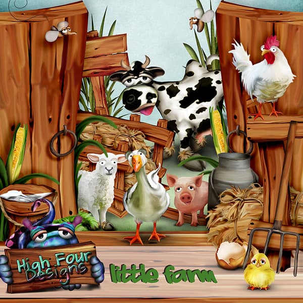 Scrapkit ~ Little Farm