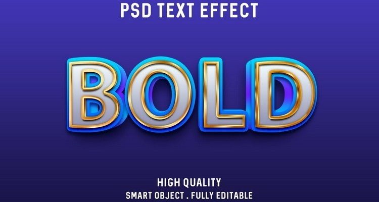 Bold ~ Psd Text Effect