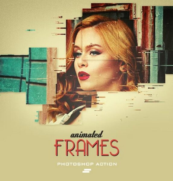 Gif Animated Frames Photoshop Action