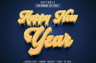 Happy New Year ~ Premium Text Effect 41839846