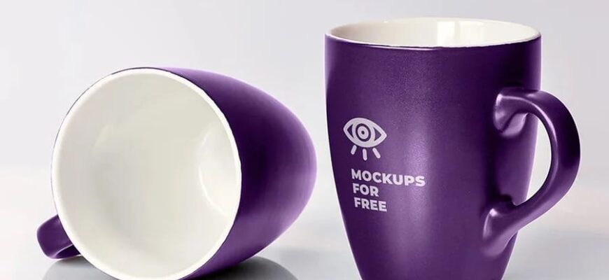 01 Ceramic Cups Mockup