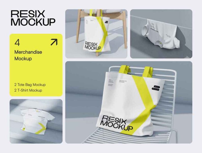Clean Style Branding Mockup Bundle 1