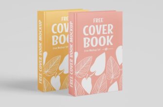 Cover Book Mockup Template In Psd 01