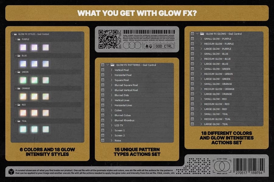 Glow Fx Photoshop Actions 8