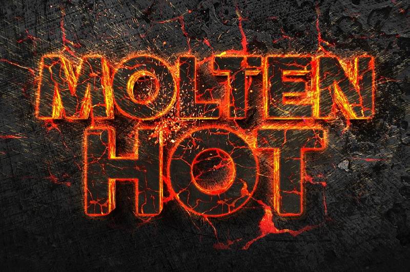 Molten Hot Text Effect 2