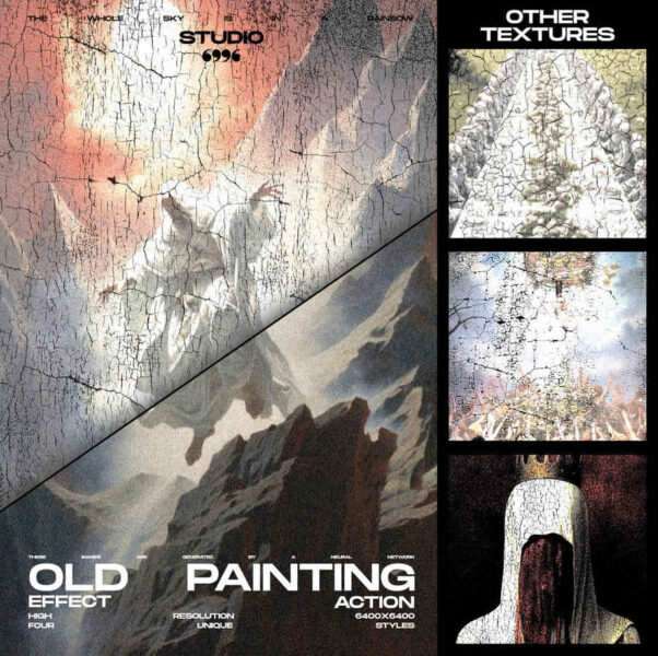 Old Painting Action For Photoshop