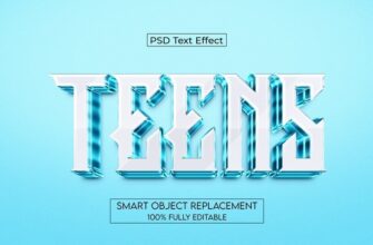 Teens Psd Text Effect