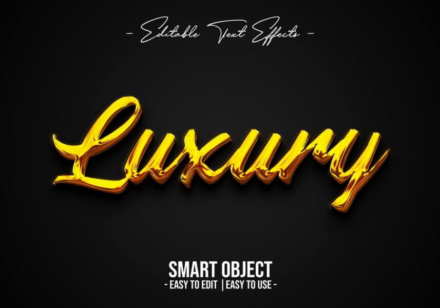 Luxury Calligraphy Text Style Effect