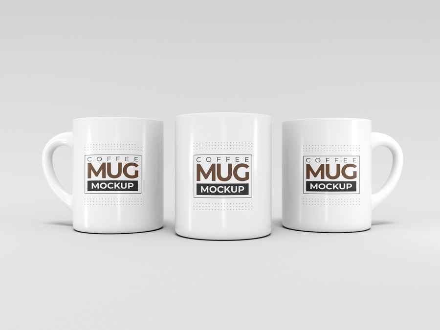 Ceramic Coffee Mug Psd Mockup