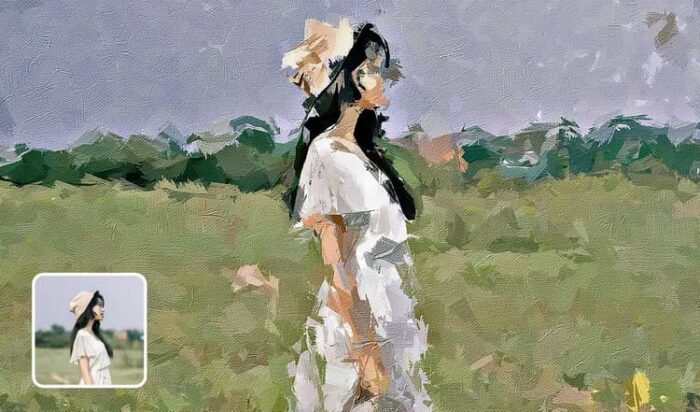 Opaint Impressionist Oil Paint Action 4